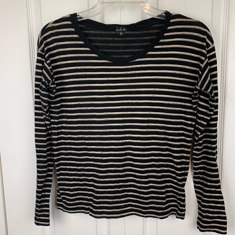 Talula Long Sleeve Striped Shirt‎
